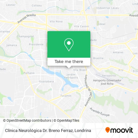 Clínica Neurológica Dr. Breno Ferraz map