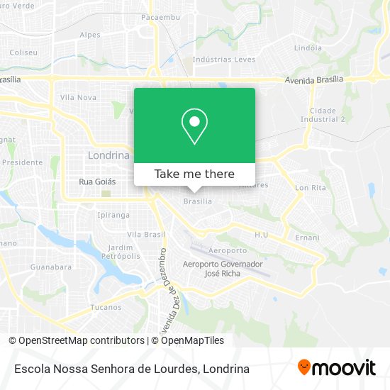 Escola Nossa Senhora de Lourdes map