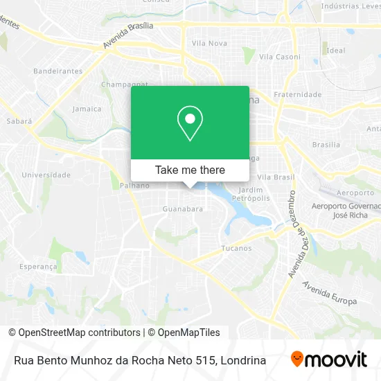 Rua Bento Munhoz da Rocha Neto 515 map
