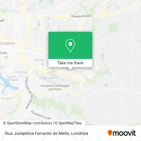 Rua Josephina Ferracini de Mello map