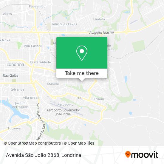Avenida São João 2868 map