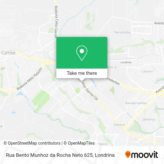 Rua Bento Munhoz da Rocha Neto 625 map