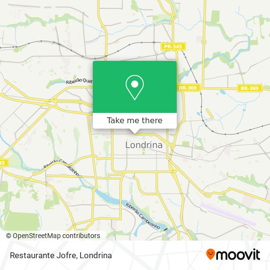 Restaurante Jofre map