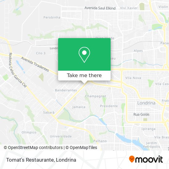 Tomat's Restaurante map