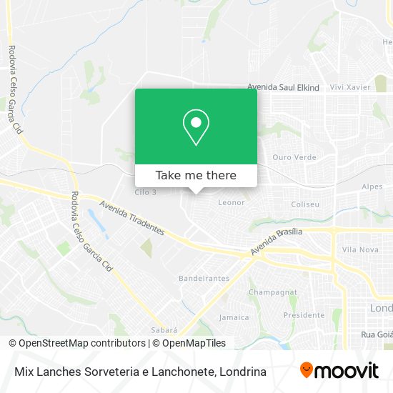 Mix Lanches Sorveteria e Lanchonete map