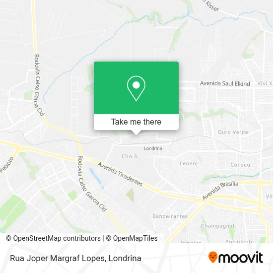 Rua Joper Margraf Lopes map