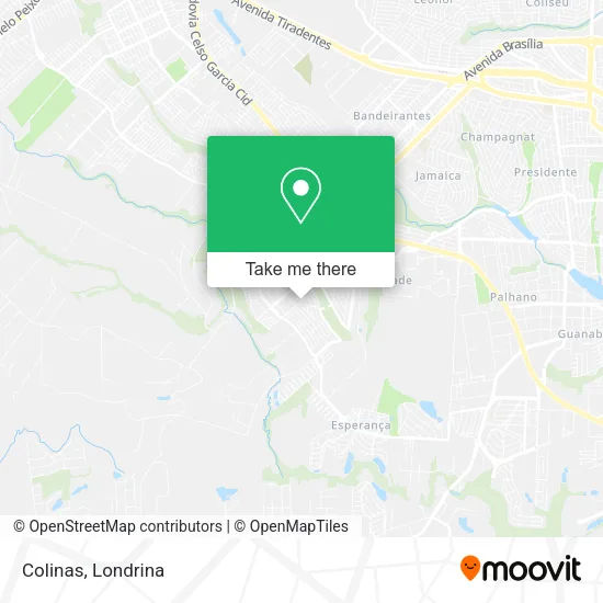 Colinas map