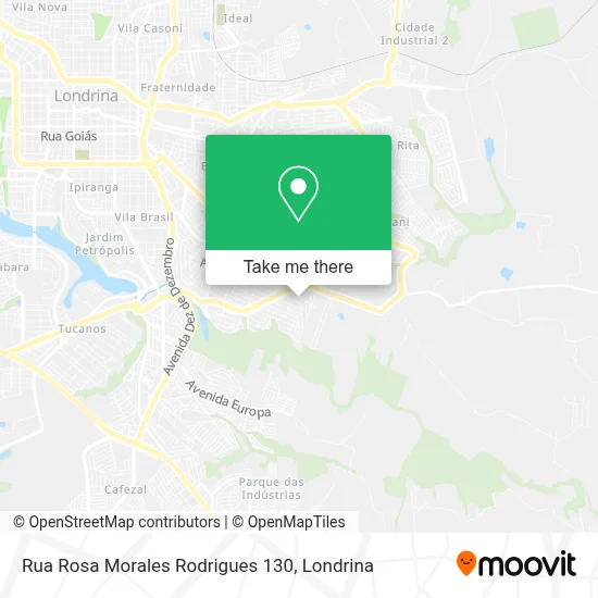 Rua Rosa Morales Rodrigues 130 map