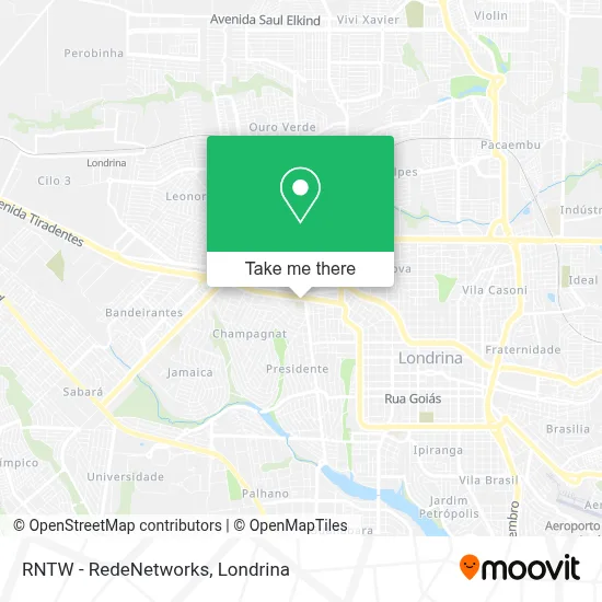 RNTW - RedeNetworks map