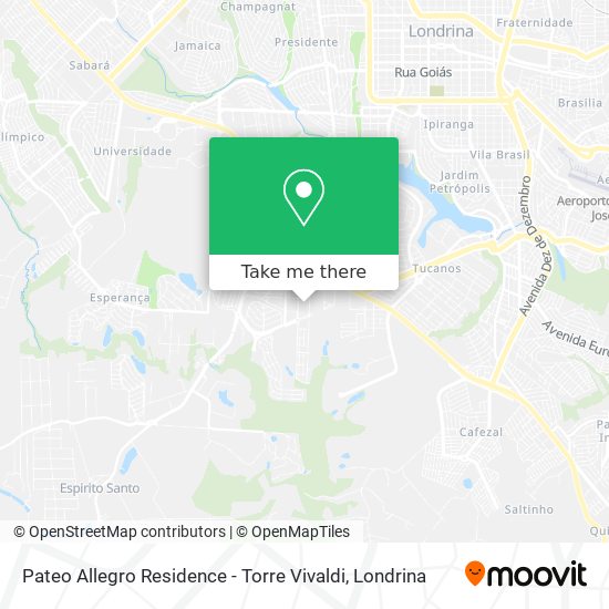 Pateo Allegro Residence - Torre Vivaldi map