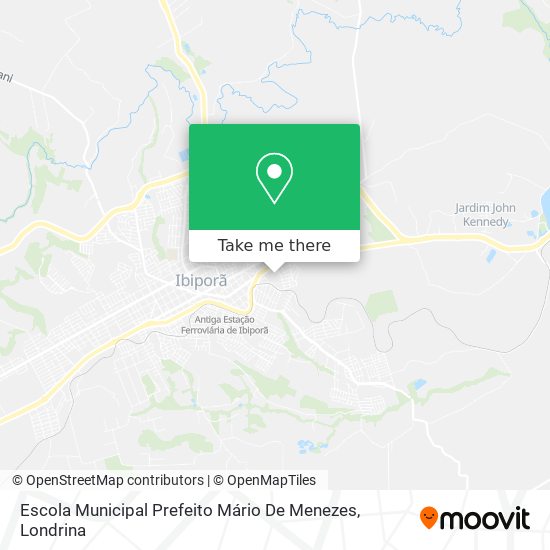 Escola Municipal Prefeito Mário De Menezes map