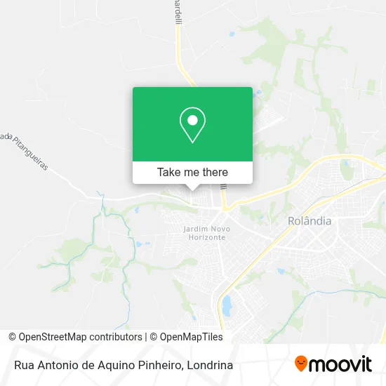 Rua Antonio de Aquino Pinheiro map