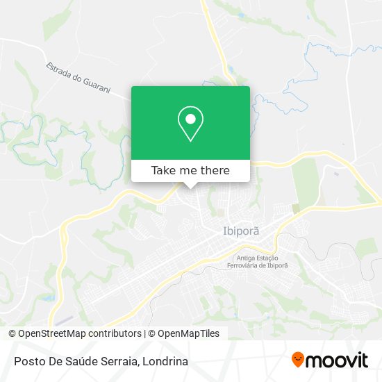 Posto De Saúde Serraia map