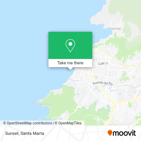 Sunset map