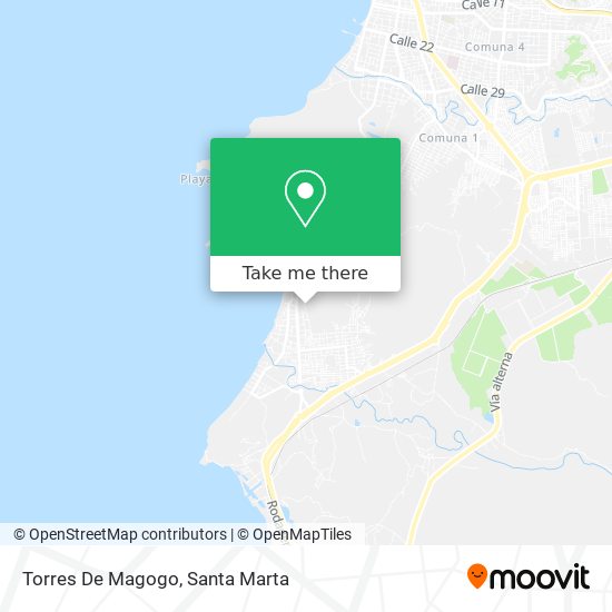 Torres De Magogo map