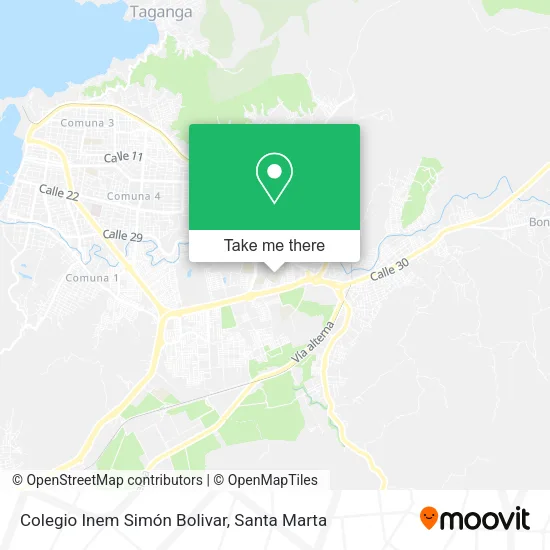 Mapa de Colegio Inem Simón Bolivar