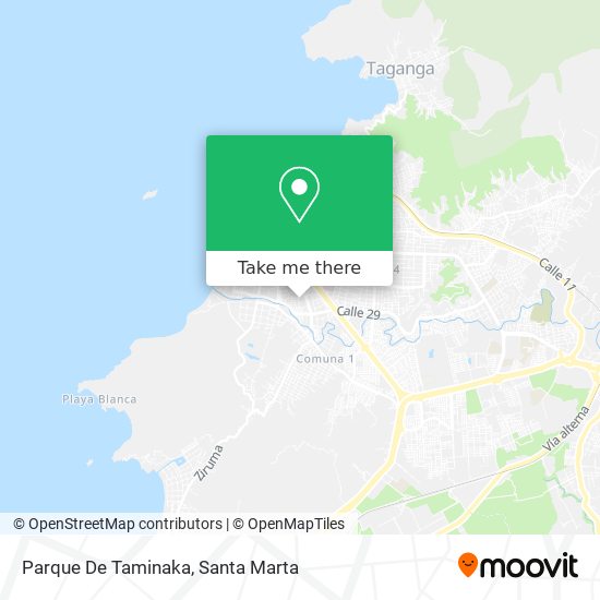 Parque De Taminaka map