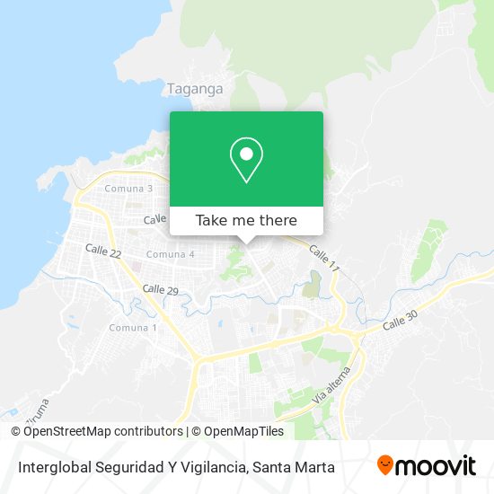 Interglobal Seguridad Y Vigilancia map