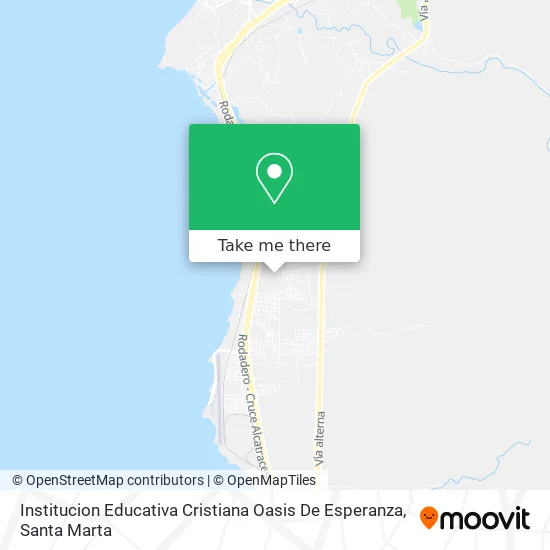 Institucion Educativa Cristiana Oasis De Esperanza map
