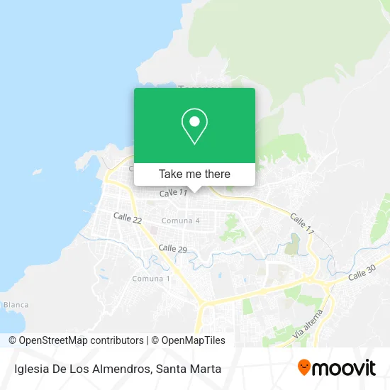 Mapa de Iglesia De Los Almendros