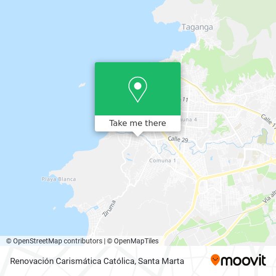 Renovación Carismática Católica map