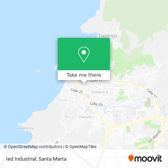 Mapa de Ied Industrial