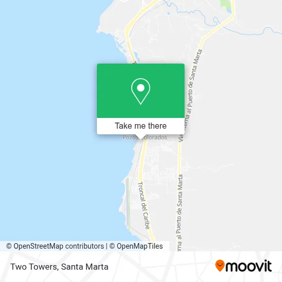 Two Towers map