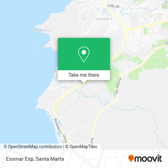 Mapa de Essmar Esp