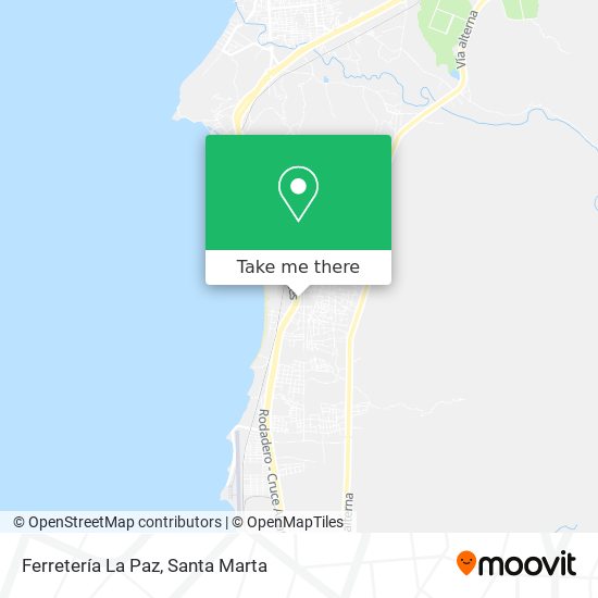 Ferretería La Paz map