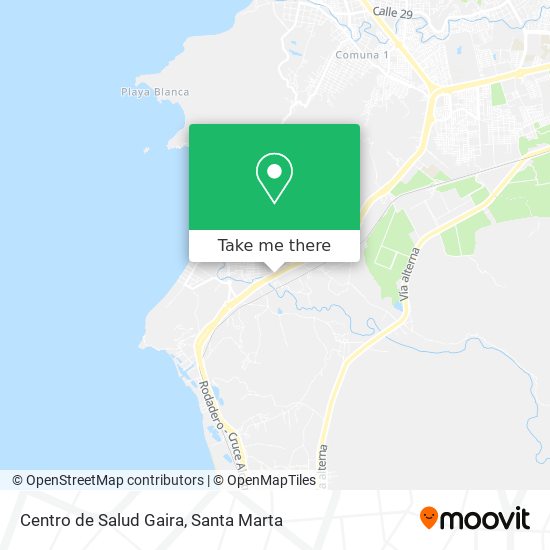 Centro de Salud Gaira map