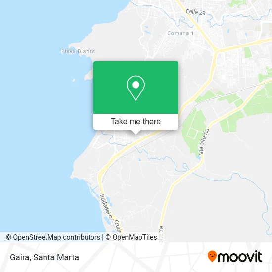 Gaira map