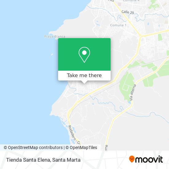 Tienda Santa Elena map