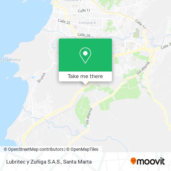 Lubritec y Zuñiga S.A.S. map