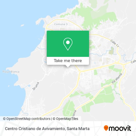 Centro Cristiano de Avivamiento map