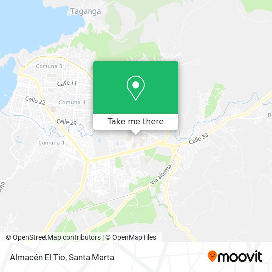 Almacén El Tio map