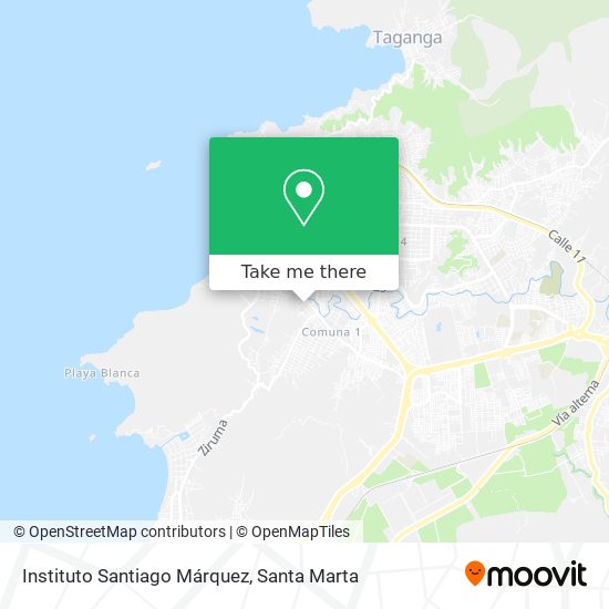 Instituto Santiago Márquez map