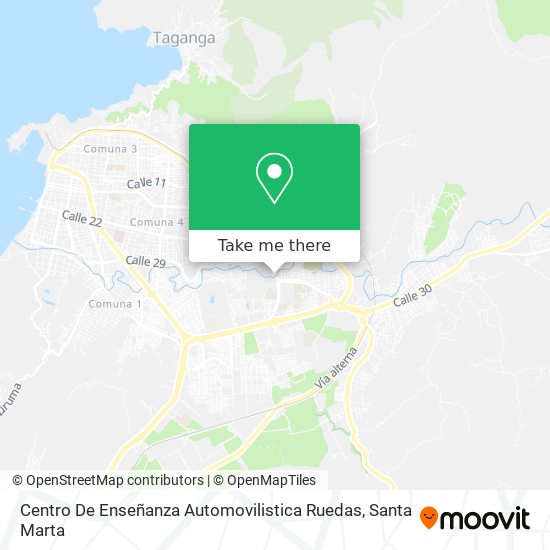 Centro De Enseñanza Automovilistica Ruedas map