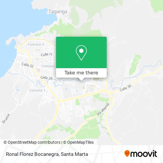 Ronal Florez Bocanegra map