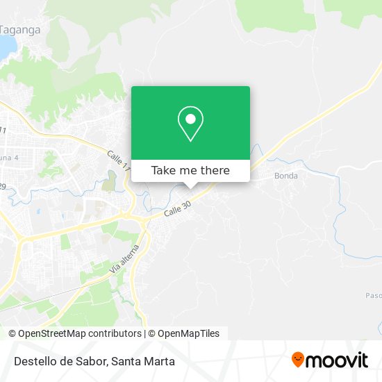 Mapa de Destello de Sabor
