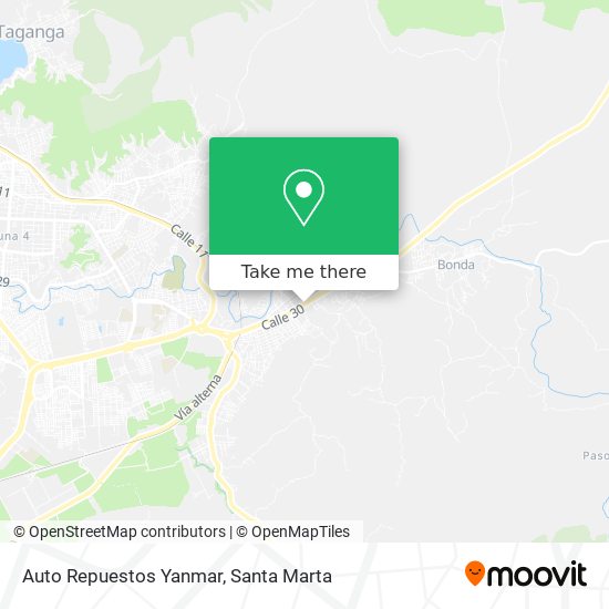 Auto Repuestos Yanmar map