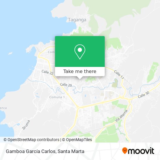Mapa de Gamboa García Carlos