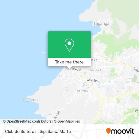 Club de Solteros . Sip map