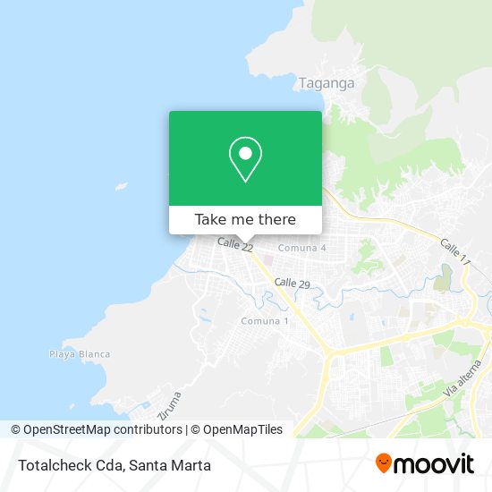 Mapa de Totalcheck Cda