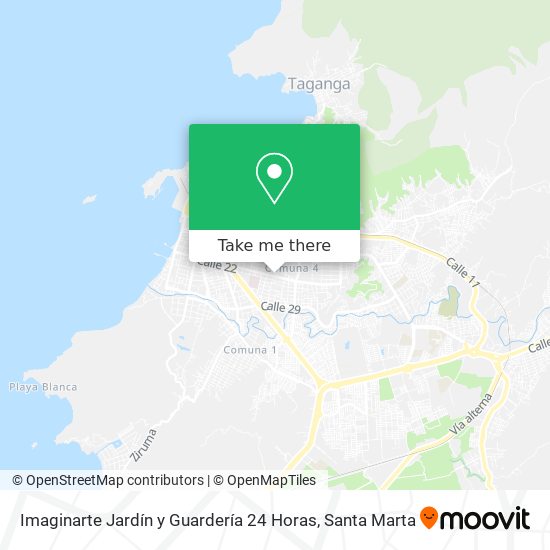 Mapa de Imaginarte Jardín y Guardería 24 Horas