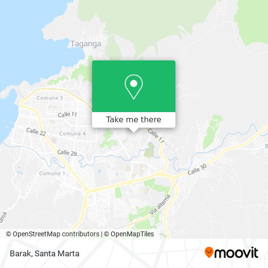 Mapa de Barak
