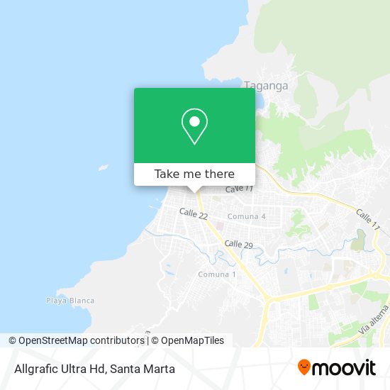 Allgrafic Ultra Hd map