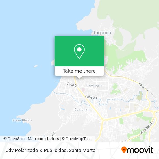 Jdv Polarizado & Publicidad map