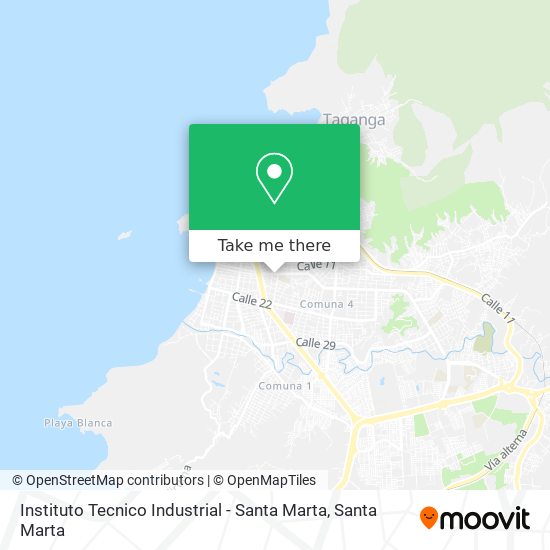 Instituto Tecnico Industrial - Santa Marta map
