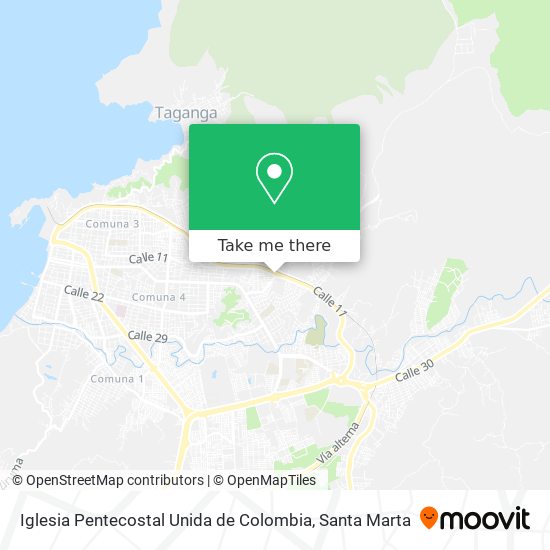 Iglesia Pentecostal Unida de Colombia map