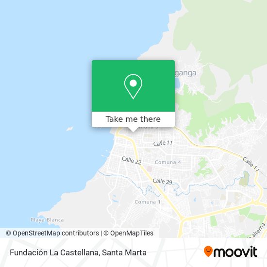 Fundación La Castellana map